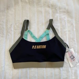 NWT P.E Nation sports bra MEDIUM!